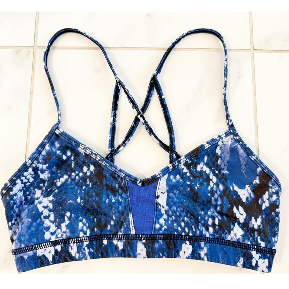 ALO Yoga Other - Alo Goddess Strappy Bra in Black Python Size Small